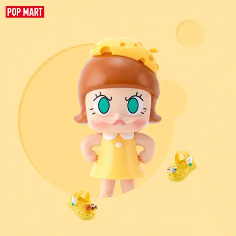 POP MART Angry Molly × Crocs "Angry Cheese" Co-branded Figurine Doll