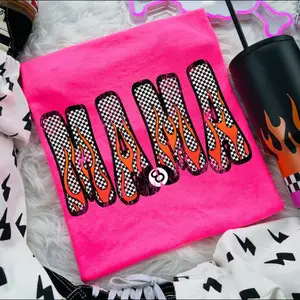 Checkered Mama Shirt, vintage western graphic tees, western outfits women, women's graphic tees, western clothing, cowgirl outfits stuff, country concert outfits, western tops stuff clothes Casual Comfort