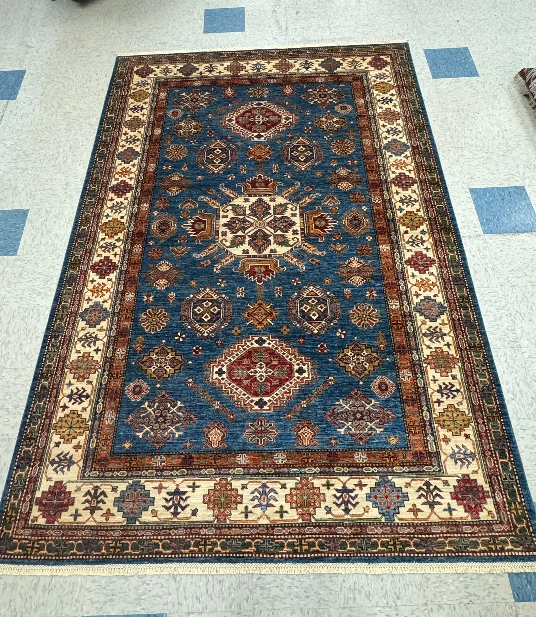 Afghan Hand Crafted Rug 9.8 ft * 6.5 ft (3*2 meter)