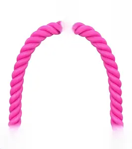 Tricep Rope Attachment – 27" Cable Pulldown with Carabiner for Home & Gym Workouts