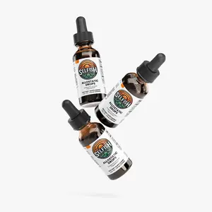 Selfish Allostatic Drops - 30ml Adaptogenic Mushroom Blend for Relaxation & Wellness with Reishi, Chaga, Maitake, Shiitake, Turkey Tail