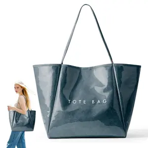 KALIDI Tote bag pcv hospital medium  mom Large tote  Handbag Oversize Shoulder Travel Purse  handbags women casual lightweight work university