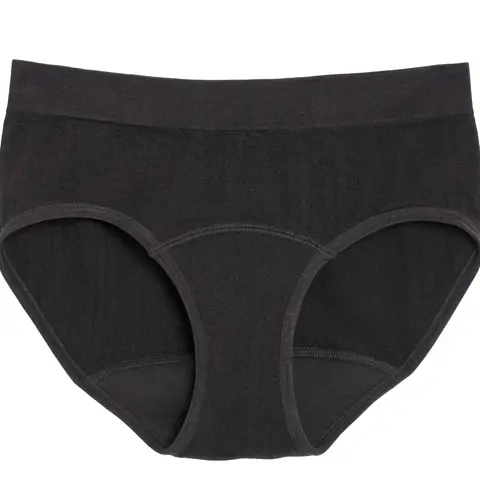 The Bikni Sporty Stretch Period Panties, Cotton-Knit Spandex Fabric, Stretchy, Comfortable for Heavy Flows