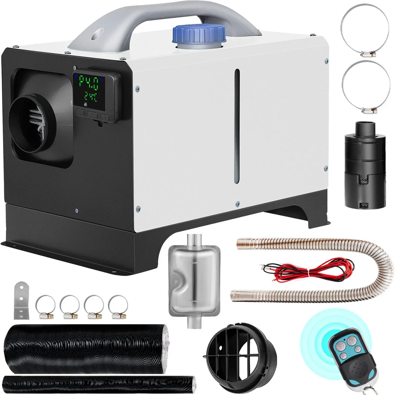 Vertical - 8KW - Remote Controller - White