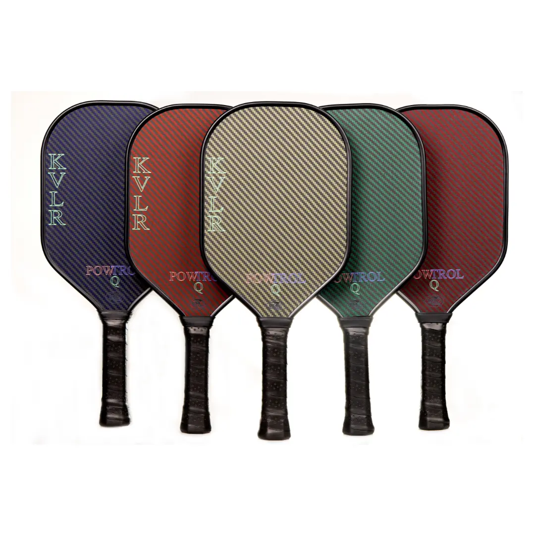 KVLR POWTROL-Q Pickleball Paddle | The First of Its Kind Dual Surface Pickleball Paddle | USAPA Approved | Advanced Spin | Precision Control | Explosive Power