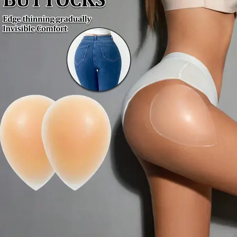 Women's Thick Sticky Hip Pads, Fake Buttocks, Body Padding, Shaping Accessories, Sexy Butt Enhancer, Suitable for Jeans, Yoga, Dresses