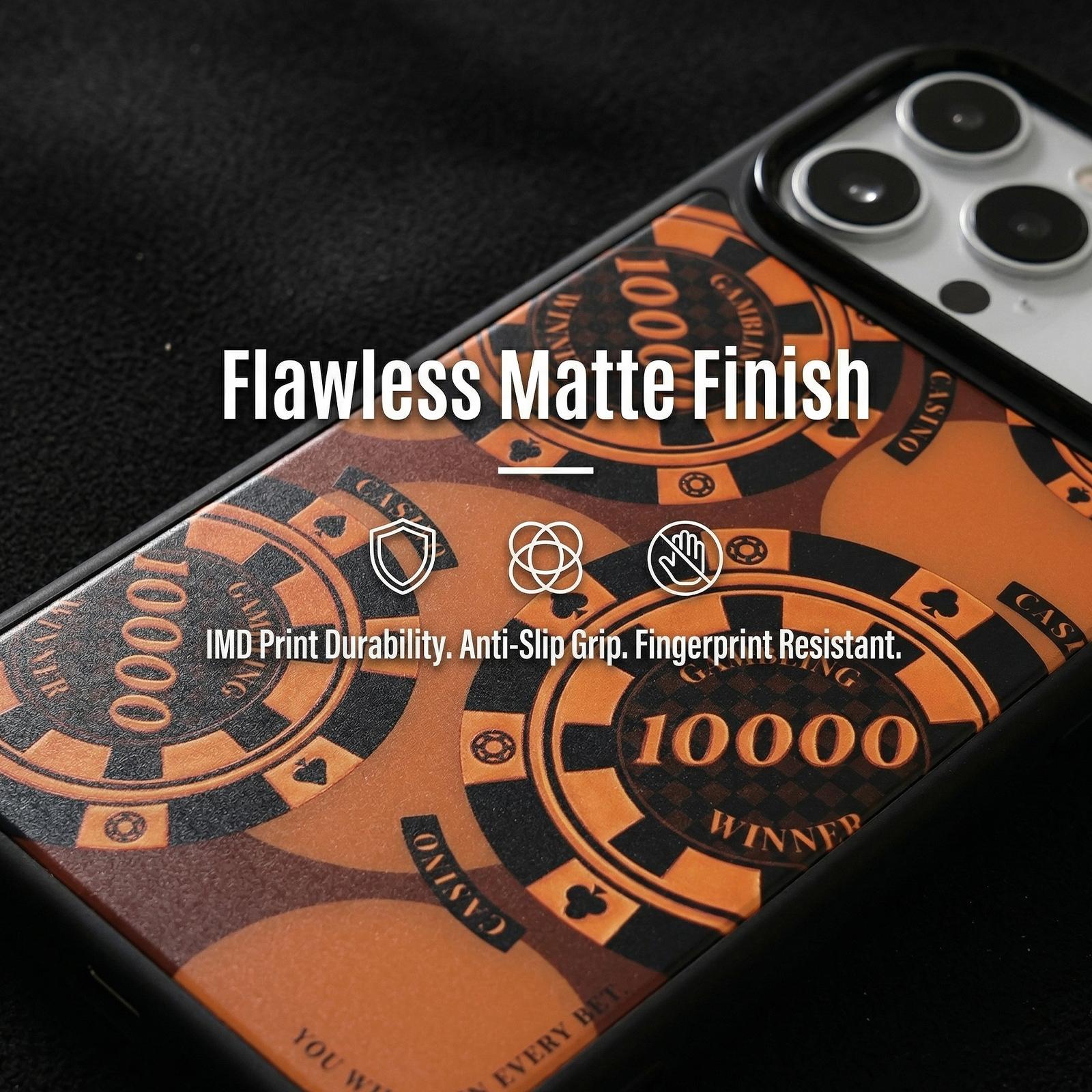 Personalized Shockproof Magnetic Phone Case — Featuring a Reflective Glitter Pattern Design. Compatible with iPhone 17, 16, 15, 14, 13, 12 (Max, Plus, Pro) Series. Drop-Resistant, Scratch-Proof, and Fade-Resistant; Includes Integrated Lens Protection.