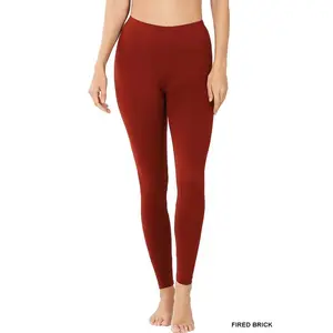 ZENANA Premium Microfiber Full Length Leggings