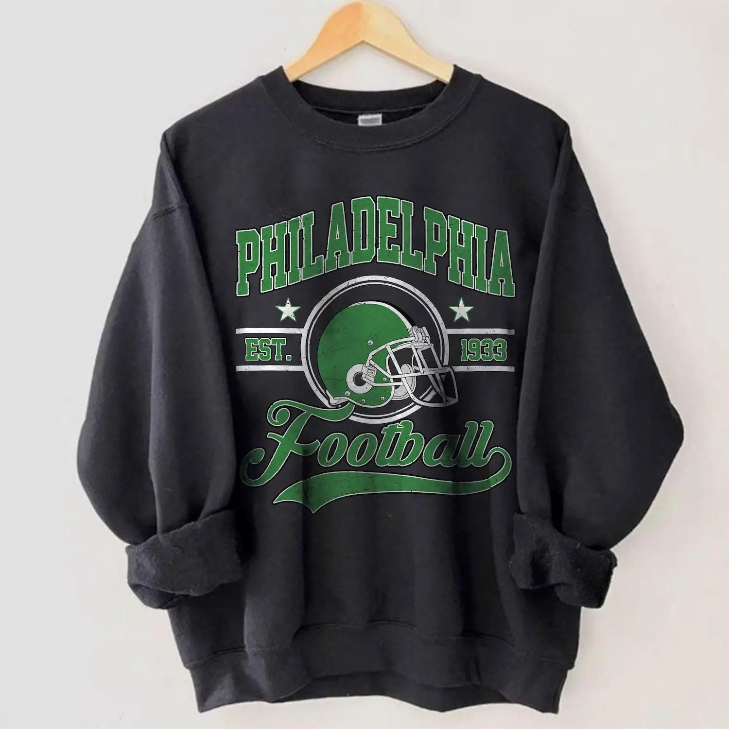 Vintage  Philadelphia Football Sweatshirt, Philadelphia Football Shirt, Football Tee, Philadelphia Fans Shirt, #eagless merch, gift for fans  FL