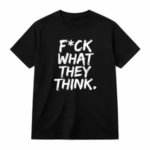 HAGBDH Graphic T Shirt Funny Statement Tee Streetwear Shirt Bold Quote Unisex Casual Short Sleeve Top