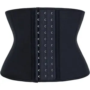 Short Torso Waist Trainer for Women Lower Belly Fat, Workout Fajas Colombianas Waist Cincher Corset