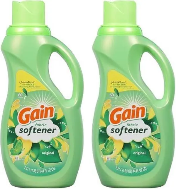 2Pack Laundry Liquid Fabric Softener Original Scent Fabric Conditioner 44 fl oz,