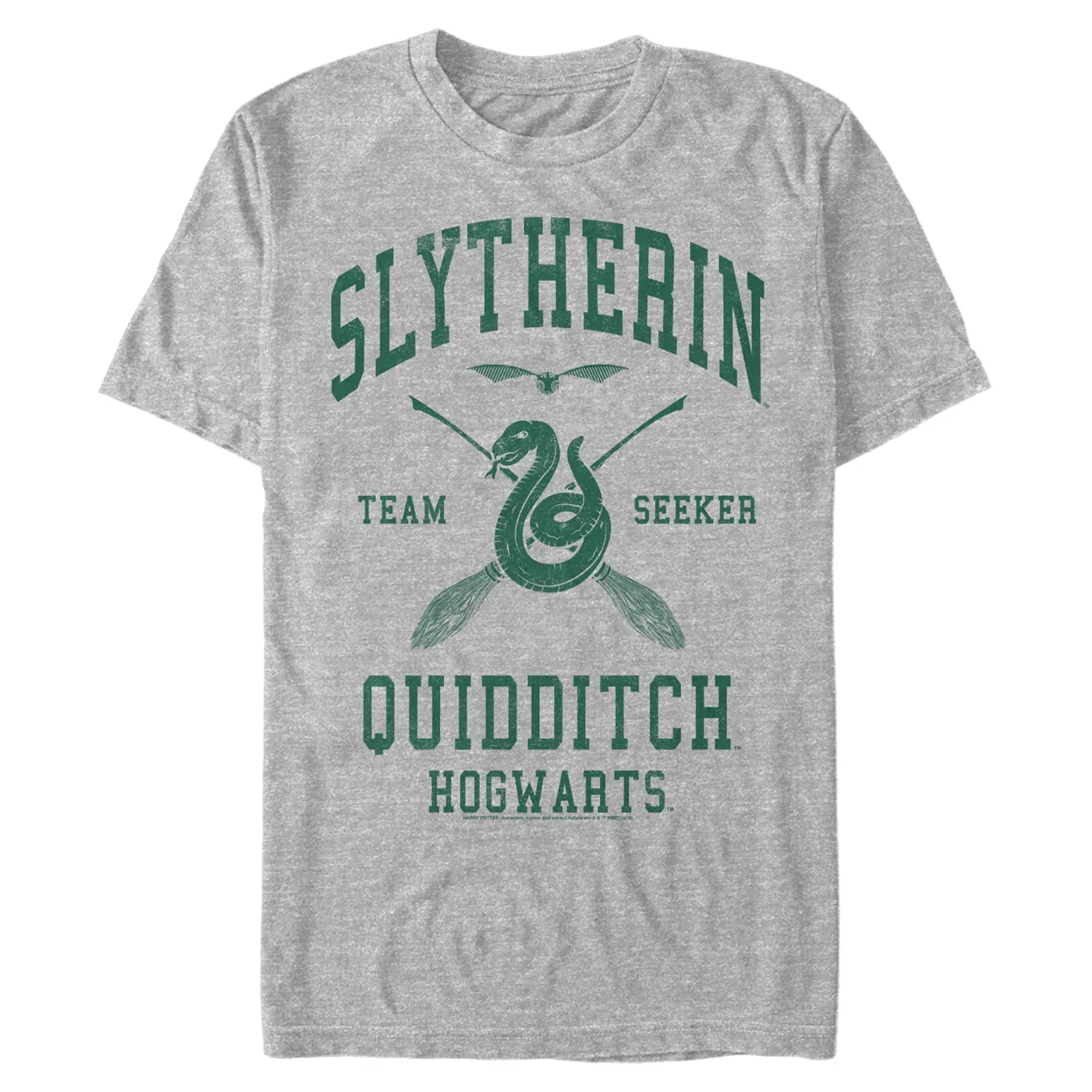 Men's Harry Potter Slytherin Quidditch Team Seeker T-Shirt