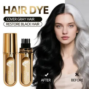Party ready in 1 min! 3-color hair stick for last-minute root touch-ups