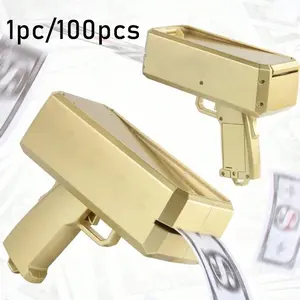 Reusable Money Gun with Realistic Banknotes, Perfect Party Prop for Weddings and Events, Fun Wedding Decoration Accessory