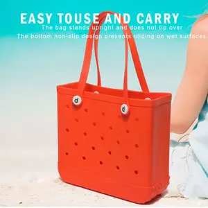 Eva Dirty Laundry Basket, Durable Waterproof Storage Bin, Shopping Vegetable Basket, Laundry Room Bedroom Organizer, Closet Storage