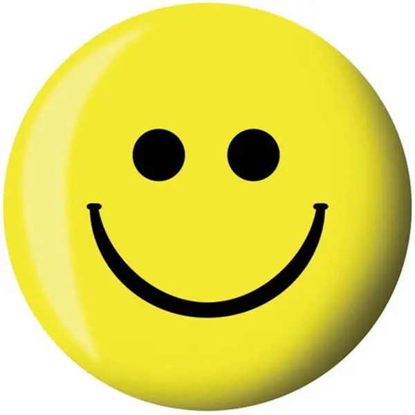 Brunswick Smiley Viz-A-Ball Bowling Ball