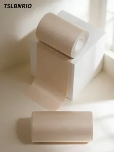 khaki chest shaping bandage two-piece elastic winding natural skin color invisible for sports support, dress modeling and dance wear