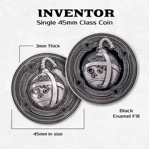 Inventor - Single 45mm Class Coins