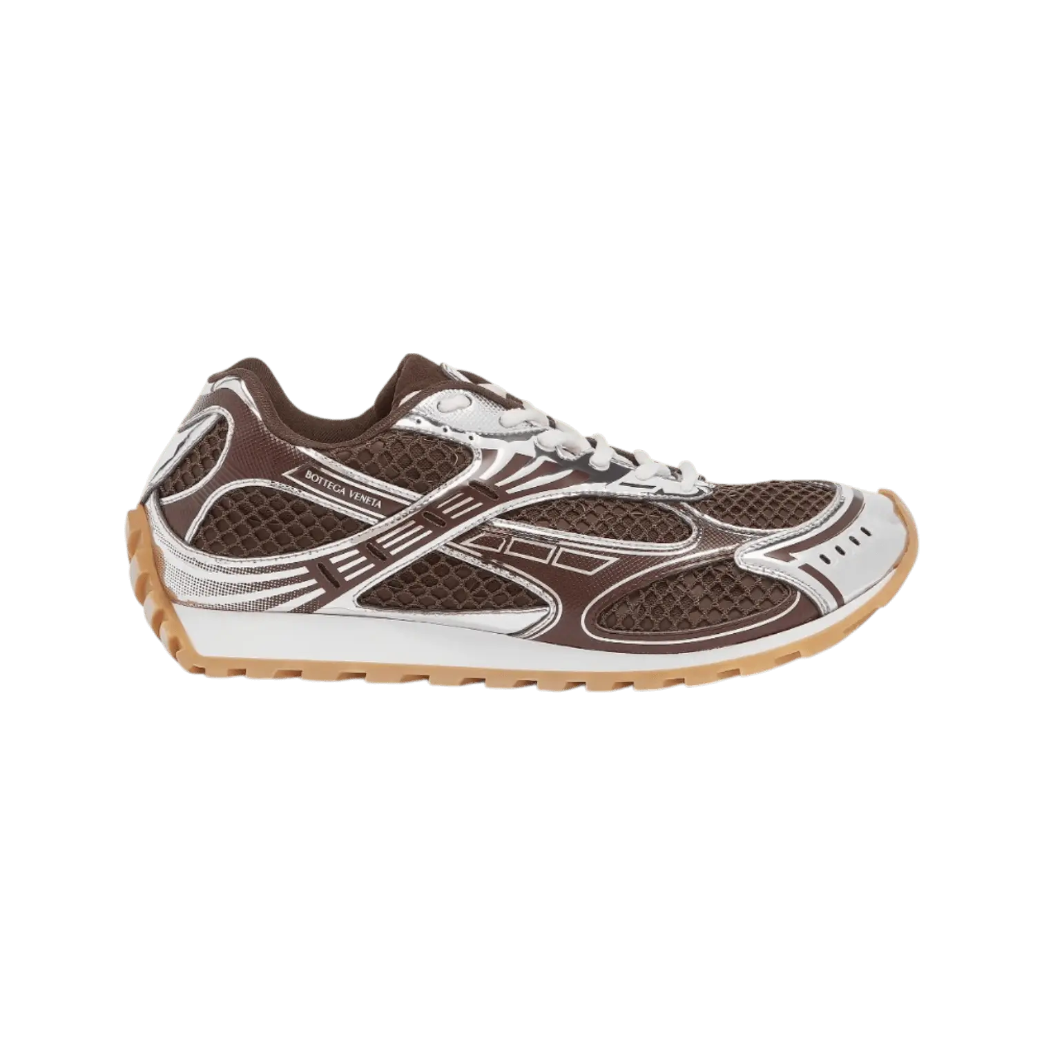 Bottega Orbit Sneaker Brown/Silver