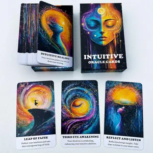 Intuitive Oracle Cards: A 56 Oracle Card Deck with keywords and messages to enhance your intuition