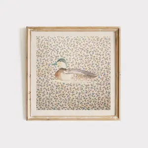 [UNFRAMED POSTER] Vintage Mallard Duck Print Trendy Living Room Art, Art Print, Gift Idea, Aesthetic