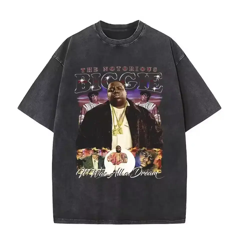 Biggie Shirt, Notorious B.I.G. Graphic T-Shirt, Classic Hip Hop Tee, Vintage Streetwear Fan Gift