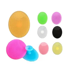 Silicone light weight, suction Face cleansing scrubber, for acne, gentle face exfoliator for sensitive skin. Skincare Comfort
