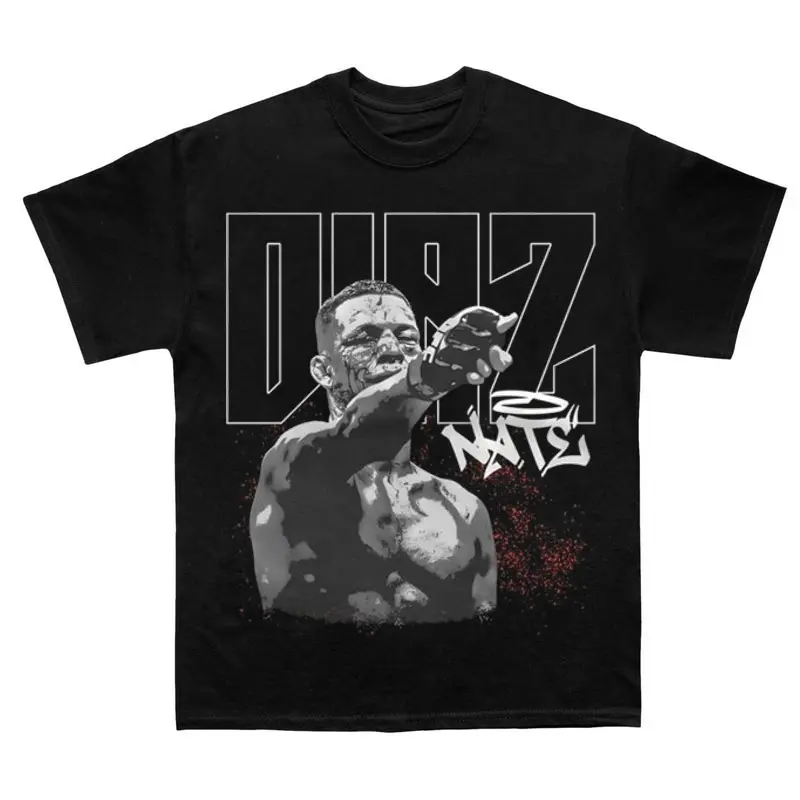 Nick Diaz MMA Legend Graphic Tee Retro Fan Shirt HY1410