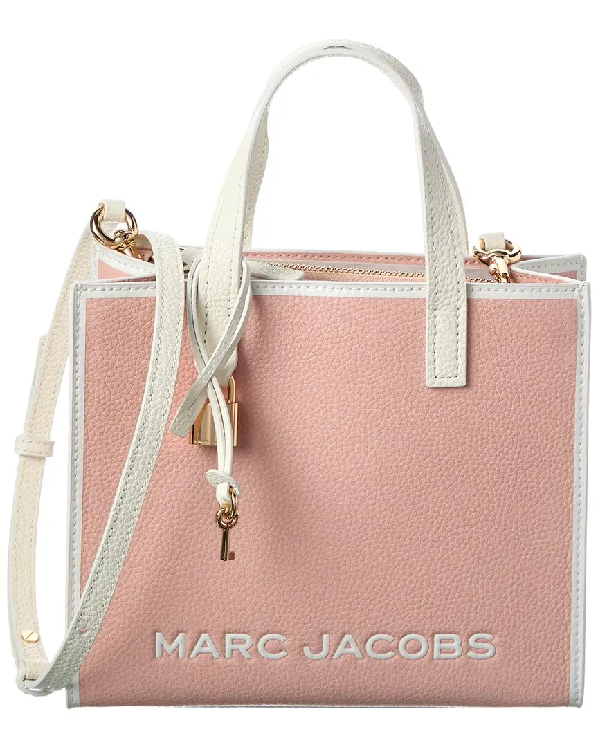 Marc Jacobs Bicolor Border Bold Grind Mini Leather Crossbody