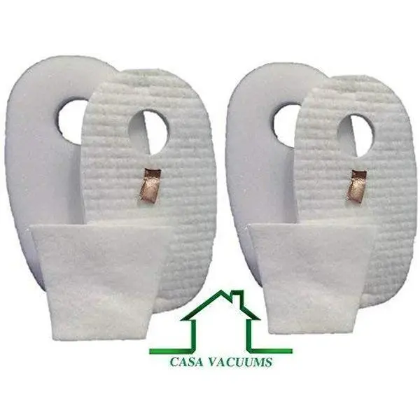 SHARK Rocket Deluxe Pro & TruePet 2 Foam and Felt Filter Kits, Fits HV319Q, HV320, HV320W, HV321, HV322, UV330. Compare to Part # 1080FTV320 & 1084FTV320