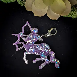 Sagittarius Keychain