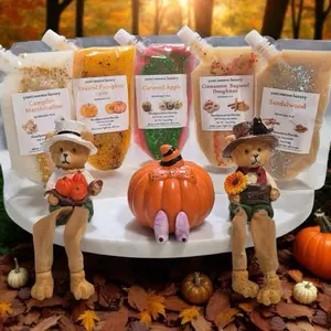 Yami Essence Yumi Moon Luxury Squeezable Soy Wax Melts 7oz Sandalwood Aroma for Home Fragrance & Scented Vegetable Ornaments Decoration