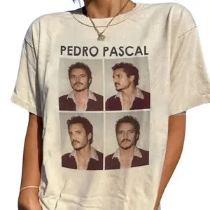 Vintage Pedro Pascal Shirt, Pedro Pascal Fan T-Shirt, Pedro Pascal Fans Gift, Retro 90s Pedro Tee, Celebrity Graphic Shirt