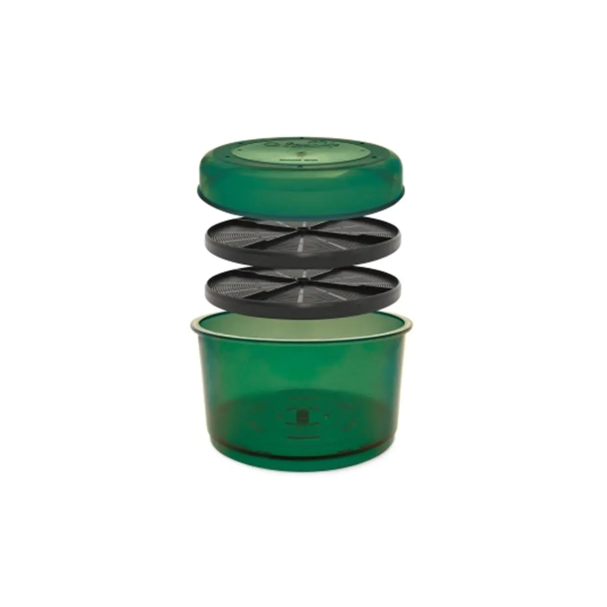Tribest Freshlife Manual Sprouter - Home 4-Quadrants BPA-Free Indoor Gardening Tool for Beginners, Hand-Water Seeds, No Motor, 0.5-1.0 lbs, 2 Seedling Trays (Garden Plant Care Accessory)