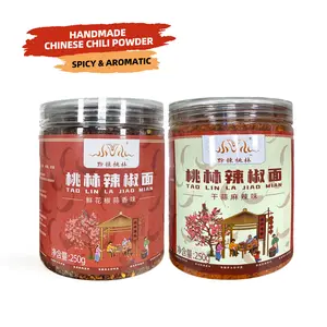 (2Pcs) Ms. Chili Co. Garlic Lovers Chili Powder Variety Pack -  Handmade Chinese Garlic Spices (Fresh Garlic & Dried Garlic) for Grilling, Tacos & Fried Chicken | No Artificial Additives, Spicy & Aromatic