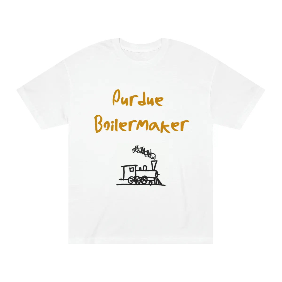 Purdue Boilermaker Overly Simplistic T-shirt (Unisex)