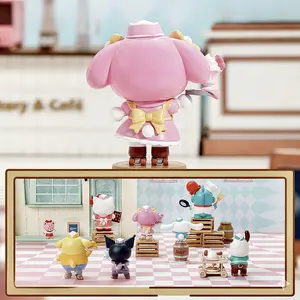 【BOGO】SR Rollerskating Restaurant Series Figure Blind Box, Cute Figures, Desktop Ornament, Collectible Toys, Birthday & Holiday Gift