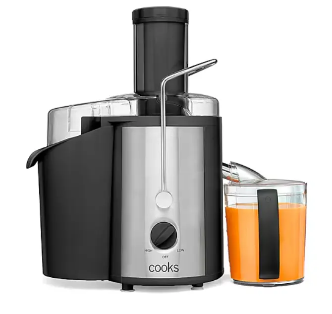 Cooks 700W Electric Juice Extractor, Fruit and Vegetable Juicer, Juice Maker, Electric Juicer Machine, Fresh Juice Extractor, Kitchen Juicer, Home Juice Maker, Countertop Appliance