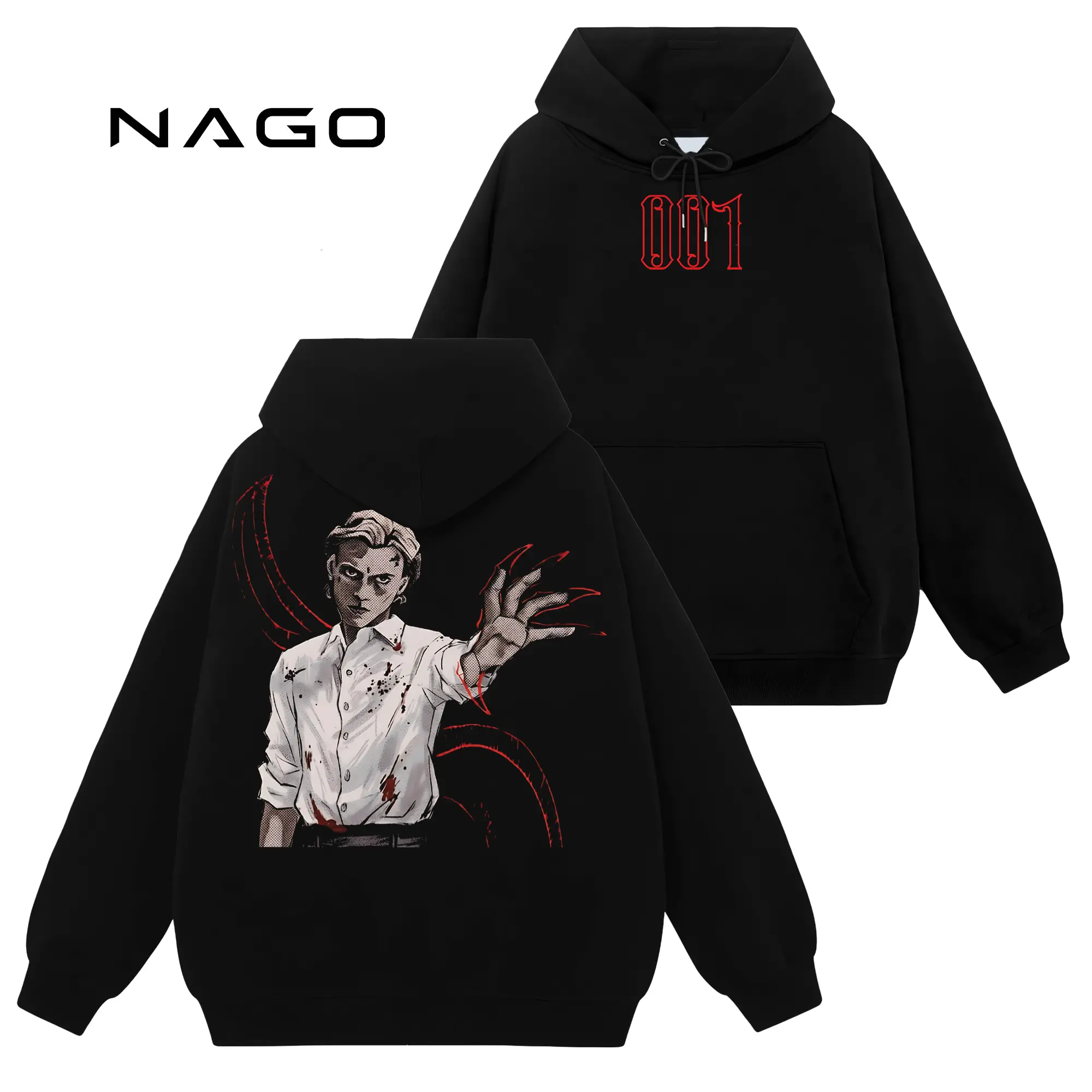 [Nago Shop] Limited Vecna Henry 001 Stranger Things #542 Unisex Cotton TShirt Sweatshirt Hoodie Top, Retro 90s Y2K Graphic Seamless Basic Casual Everyday Streetwear Tops, Gift For You