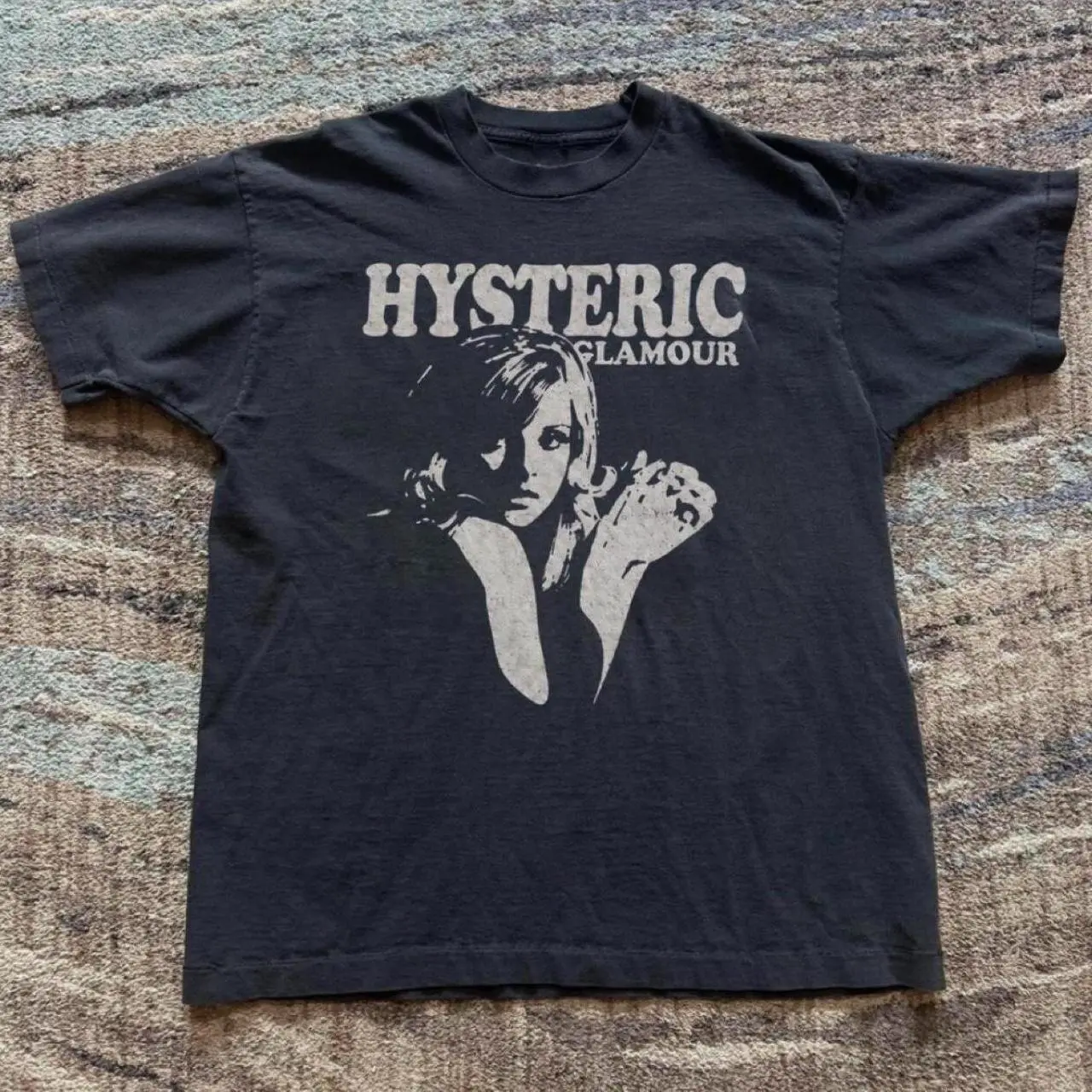 Black Hysteric Glamour graphic t-shirt