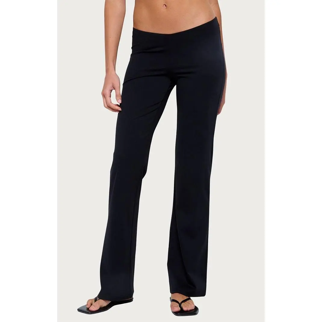 Edikted Women's Anika Scooped Straight Leg Pants