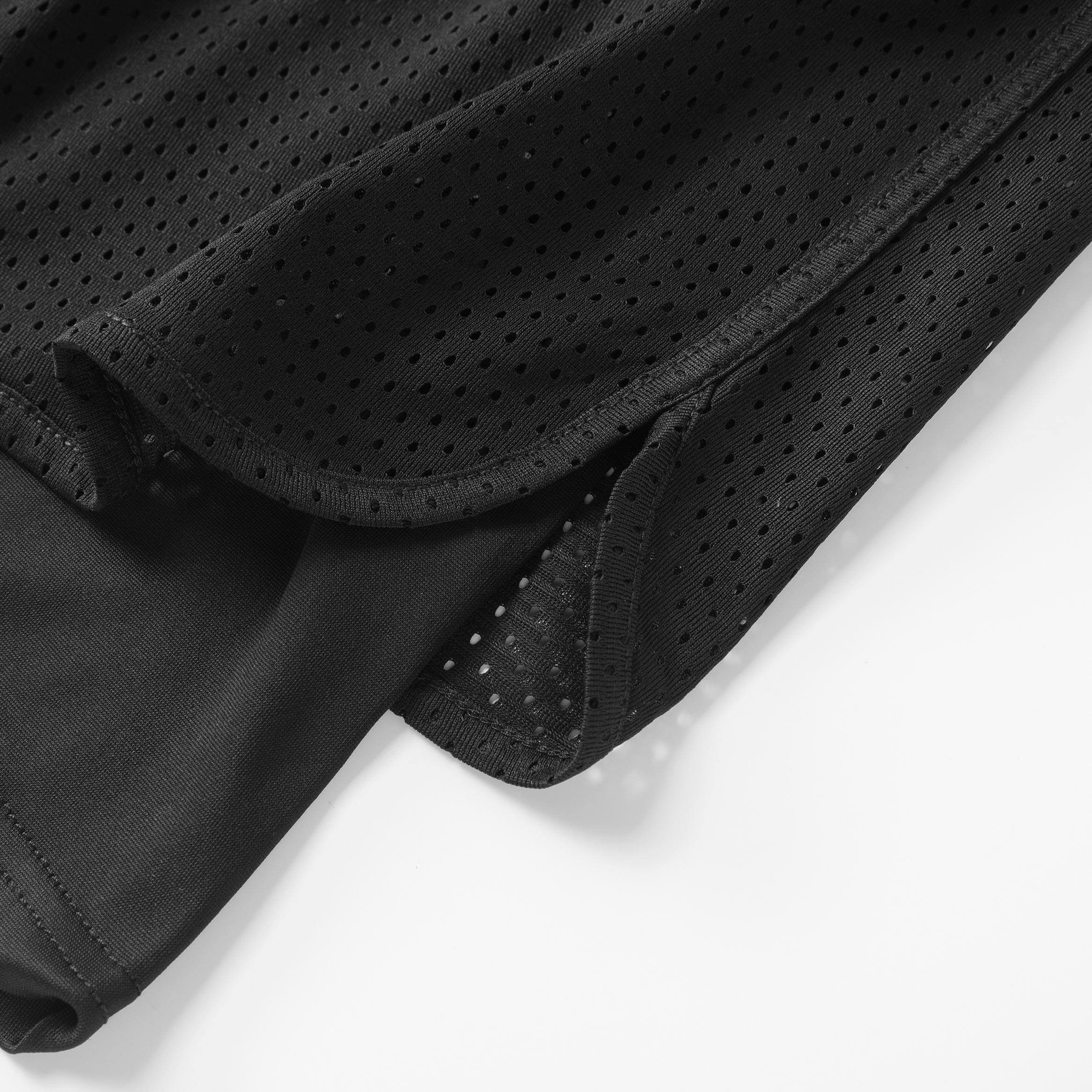 Men's solid-colored breathable cool shorts with drawstring and letter print, summer fashion wear, gym and sports wear, casual summer attire, men's bottoms, machine washable.