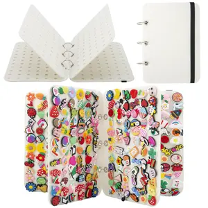 Shoe Charms Display Holder, Shoe Charm Organizer, Shoe Charm Collection Booklet (Not Include Any Accessories)