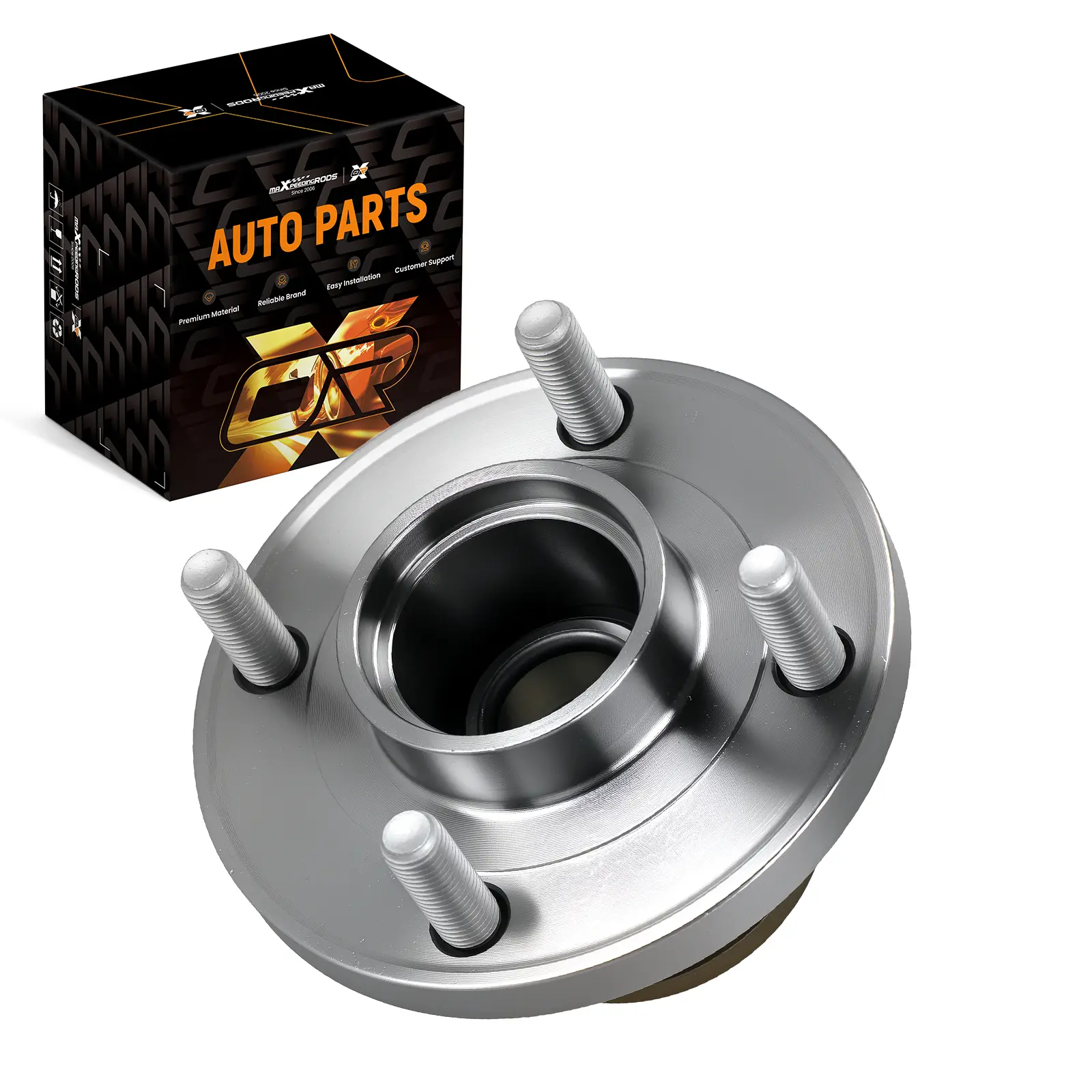 Rear Wheel Bearing Hub Assembly compatible for Ford Focus ST 2005-2009 1411-428580