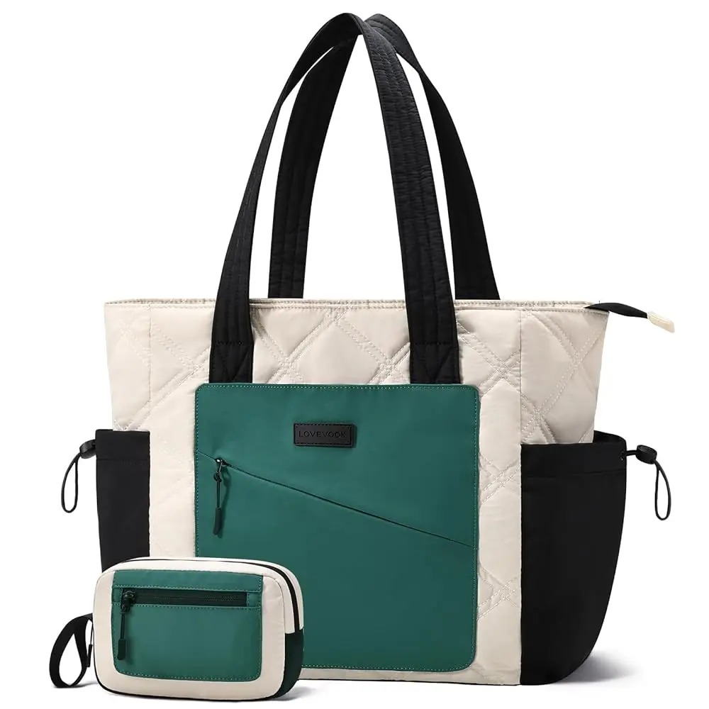 Black-Beige-Dark green