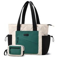 Black-Beige-Dark green