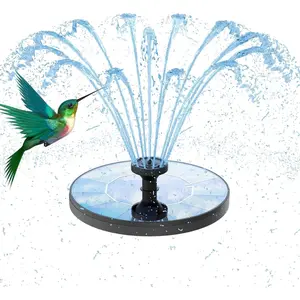 Solar Fountain, Floating Solar Powered Water Fountain Pump for Bird Bath, Garden, Pond, Pool, Outdoor Solar Fountain, Floating Solar Powered Water Fountain Pump for Bird Bath, Garden, Pond, Pool, Outdoor