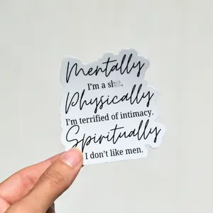 Cruel Shifterverse Aran Quote Sticker - Romantasy Kindle Sticker waterproof vinyl