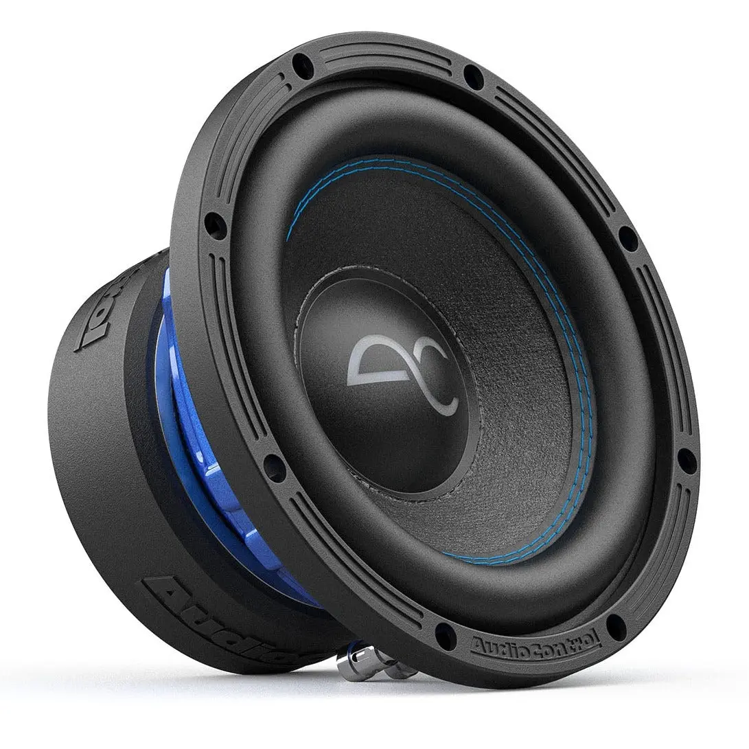 AudioControl Spike Series SPK-8S2 High-Performance Car Audio Subwoofer - 8-in Single 2-Ohm Car Speaker, High Excursion, Compatible with ACM-1.300, ACX-300.1 and LC-1.1500 Amplifiers